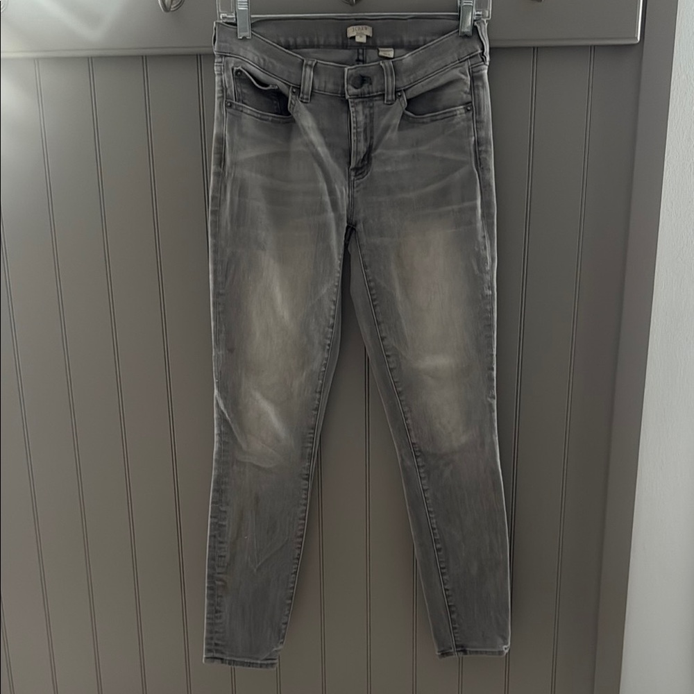 J. Crew Gray Skinny Jeans Modern Fit